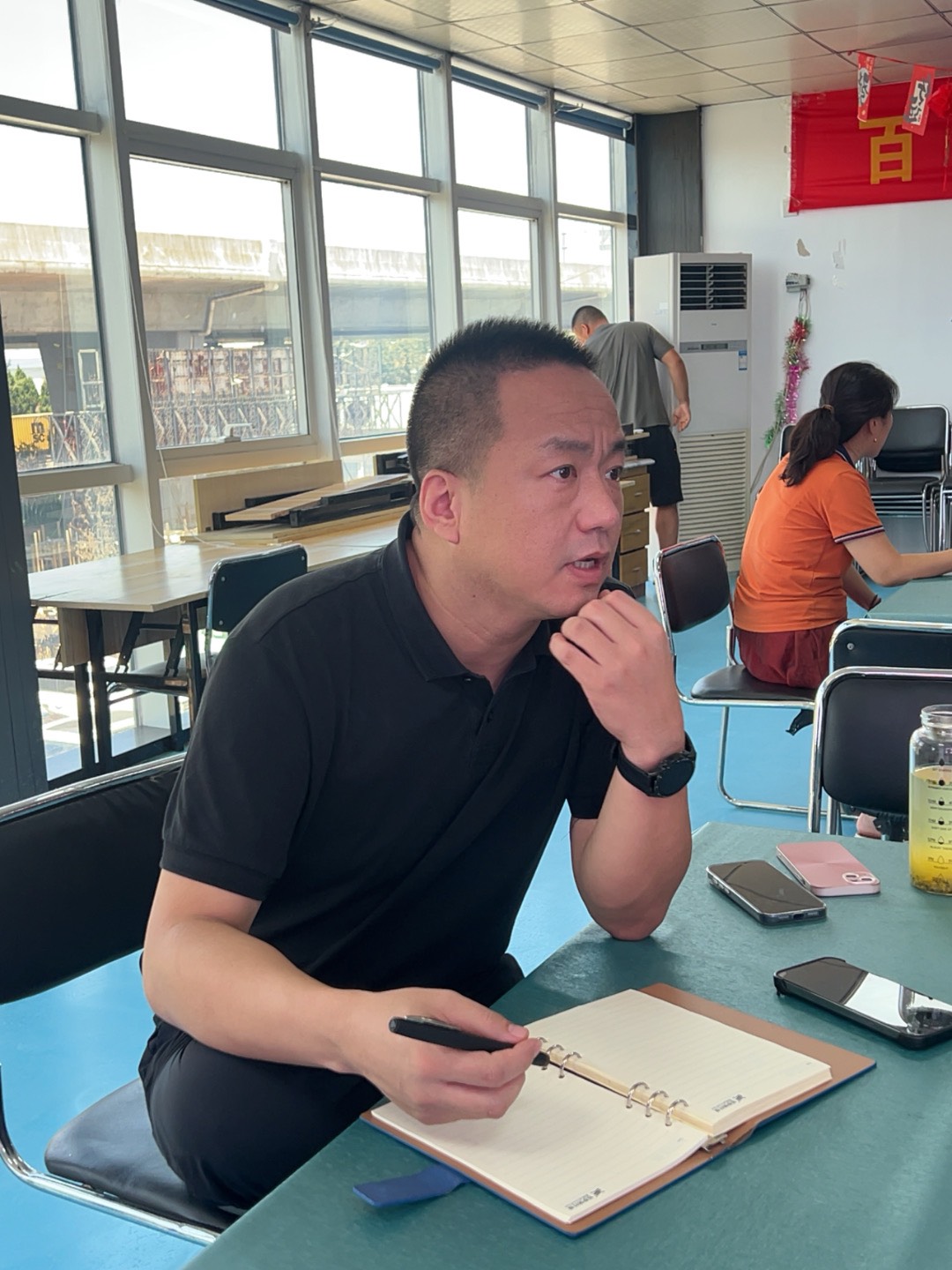 研磨机出海外贸社媒运营-培训现场实操